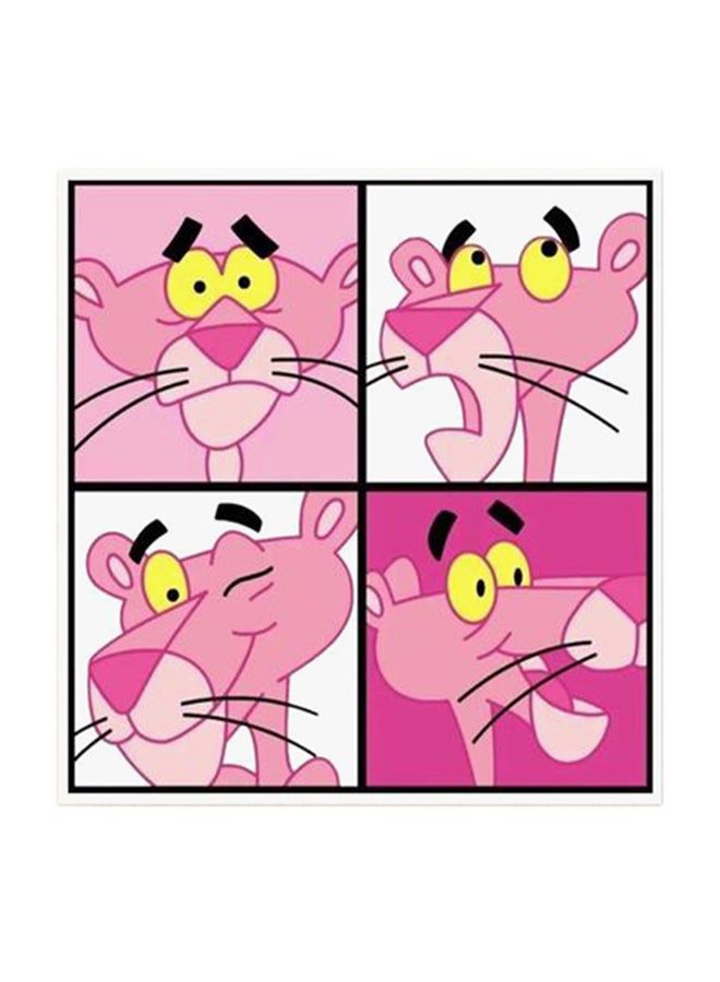 RYN The Pink Panther MDF Wall Art Multicolour 30x30centimeter - Image 2