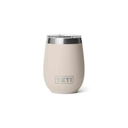 YETI Rambler 10 oz Wine Ceramic Lined Tumbler Cape Taupe - Image 1