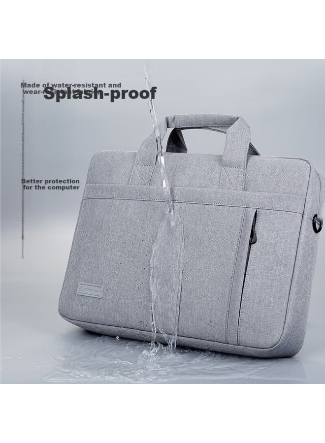 Brinch Laptop Bag, Shoulder And Handheld Bag, 15.6-inch, Business Large Capacity, Water-resistant, Office Briefcase - Image 2