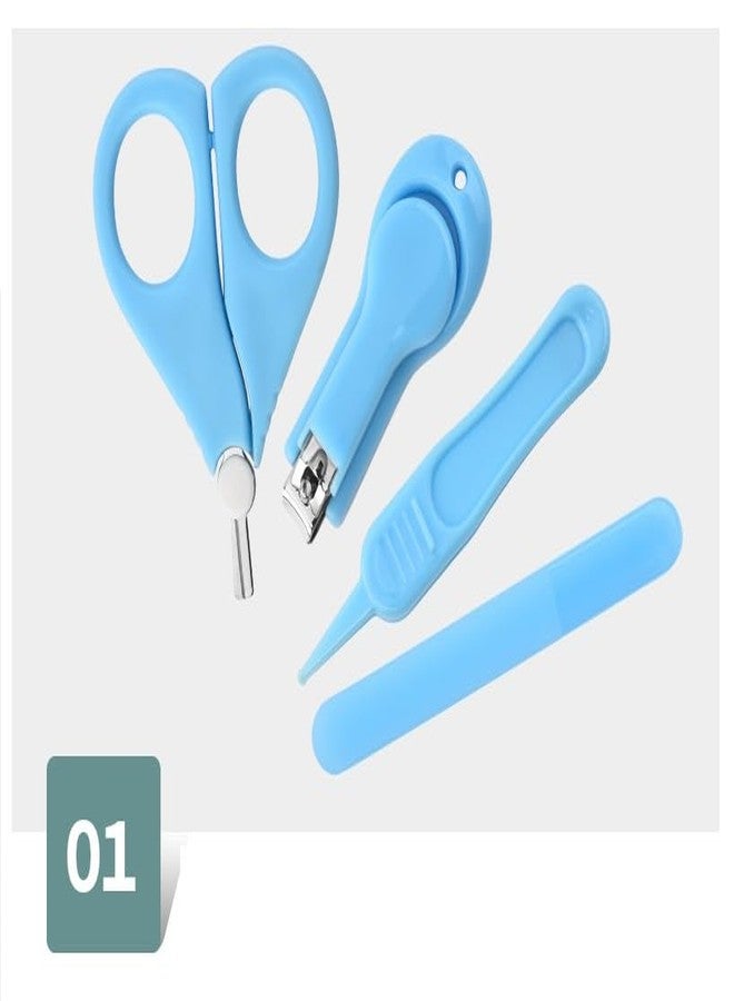 ZUGAD Toddler Grooming Nail Cutter Kit with Scissors Nail Clipper Safety Cutter (Set of 4 Pcs) (Multicolour) - Image 4