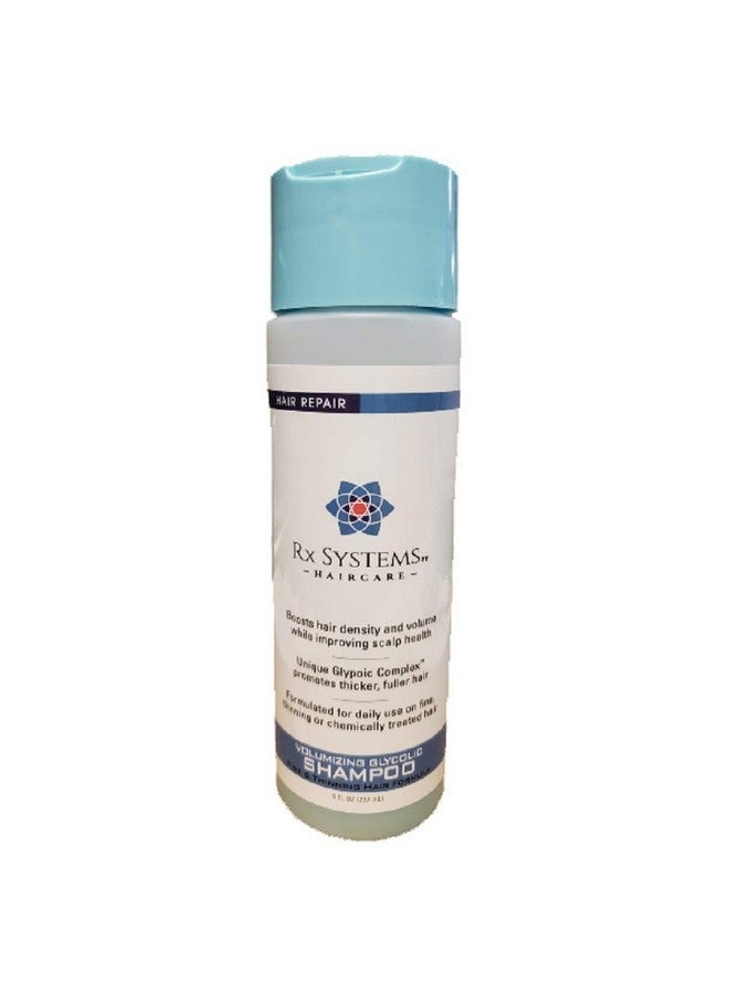 Rx Systems PF Volumizing Glycolic Shampoo | Hair Growth Treatment For Men And Women, Stops Thinning While Strengthening, Thickening, Volumizing. Shampoo for Hair Growth and Hair Loss