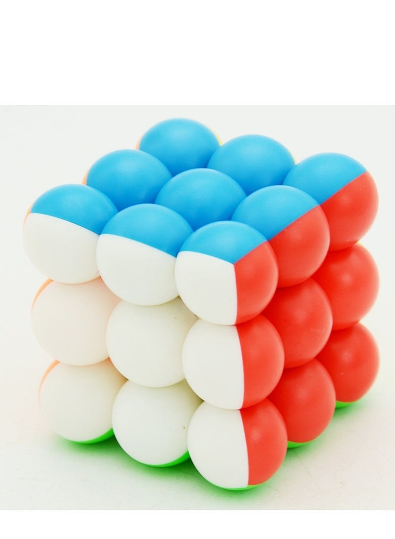 Professional Round Bead Third Order Rubik Cube Toy - Image 2