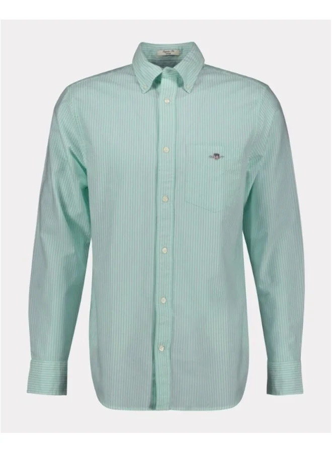 غانت Gant Regular Fit Banker Stripe Classic Oxford Shirt