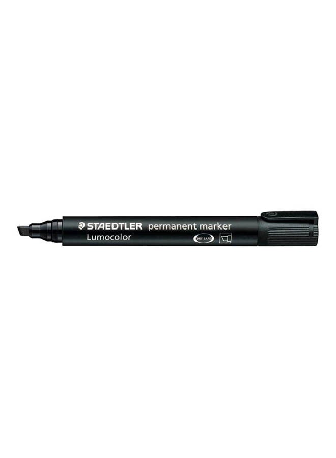 STAEDTLER Lumocolor Chisel Tip Permanent Marker Black - Image 2