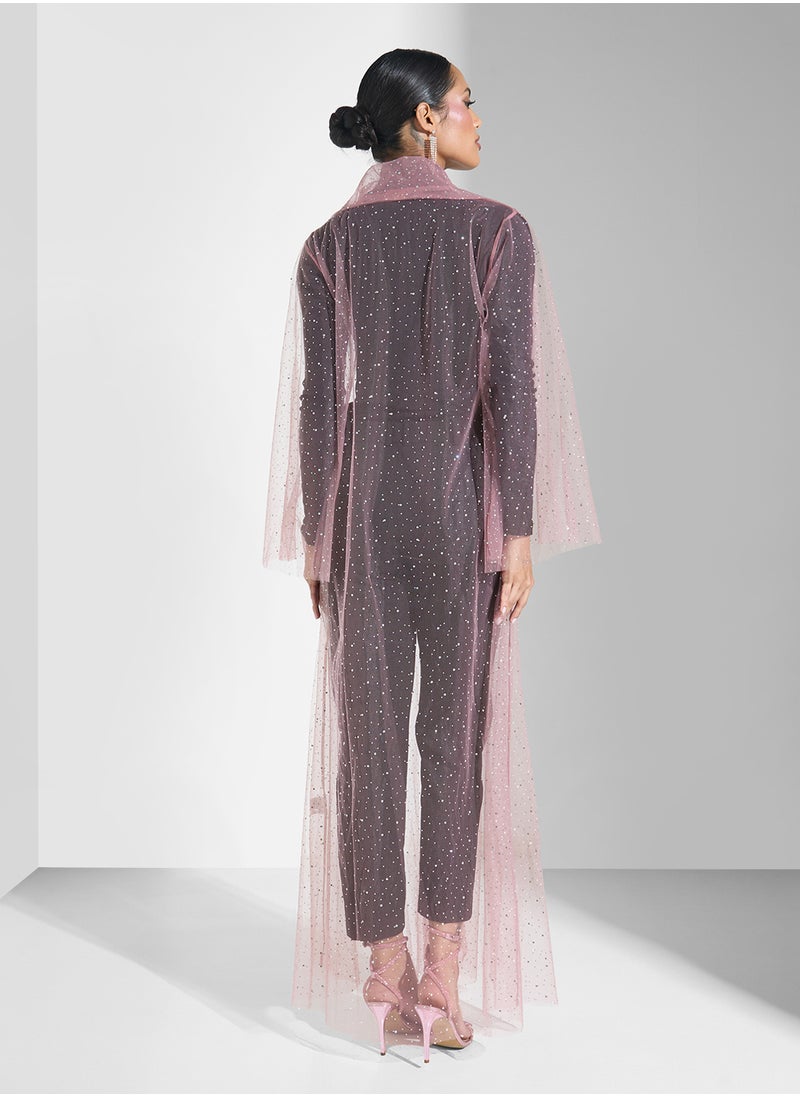 Khizana Sheer Abaya  - Image 2