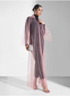 Khizana Sheer Abaya  - Image 4