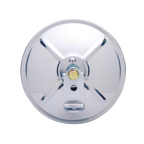 Fit System CL060 6" Stainless Steel Round Convex Mirror - Image 1