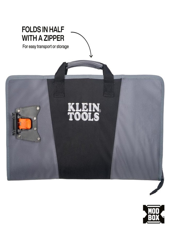 Klein Tools 54813MB MODBox Utility Cart Tool Apron, Tool Storage Organizer, Utility Cart Accessories, Zips Closed for Storage or Transport - Image 3