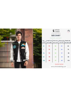 WHITE RABBIT Patched Bi-tone Press Buttoned Jacket Black  - Image 5