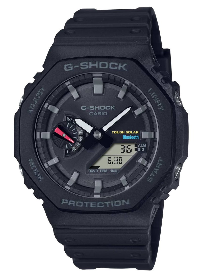 G-SHOCK Analog-Digital Resin Band Watch GA-B2100-1A 