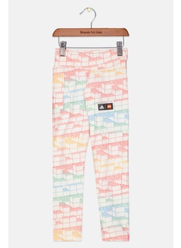Adidas Adidas x Lego Kids Girl Sportswear Pull On Tights, Multicolor  - Image 1