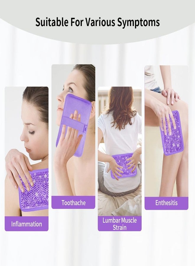 CONBELLA Gel Ice Pack for Injuries Reusable – Hot & Cold Therapy for Pain Relief, Swelling, Knee, Shoulder, Back, Ankle, Neck, Elbow, Wisdom Tooth – Flexible Soft Gel Beads Cold Packs - Image 3
