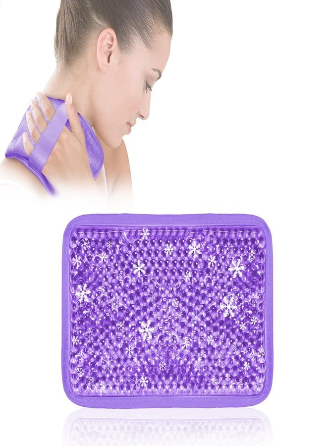 CONBELLA Gel Ice Pack for Injuries Reusable – Hot & Cold Therapy for Pain Relief, Swelling, Knee, Shoulder, Back, Ankle, Neck, Elbow, Wisdom Tooth – Flexible Soft Gel Beads Cold Packs - Image 1