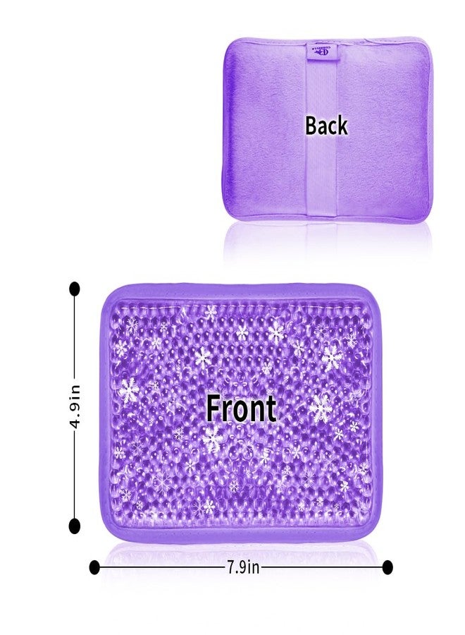 CONBELLA Gel Ice Pack for Injuries Reusable – Hot & Cold Therapy for Pain Relief, Swelling, Knee, Shoulder, Back, Ankle, Neck, Elbow, Wisdom Tooth – Flexible Soft Gel Beads Cold Packs - Image 4