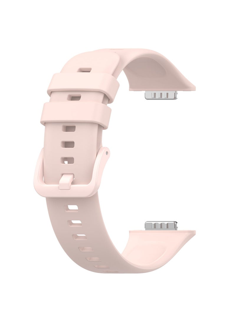 Straps Compatible with Huawei Fit 2 Soft TPU Band for Men and Women,Pink - Image 2