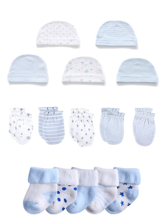 RedMapleTEK 24-Piece Set Of Newborn Baby Jumpsuit, Pants, Hat, Gloves, Socks - Image 4