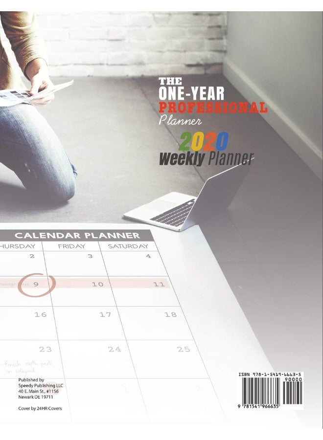 The One-Year Professional Planner: 2020 Weekly Planner - Image 2