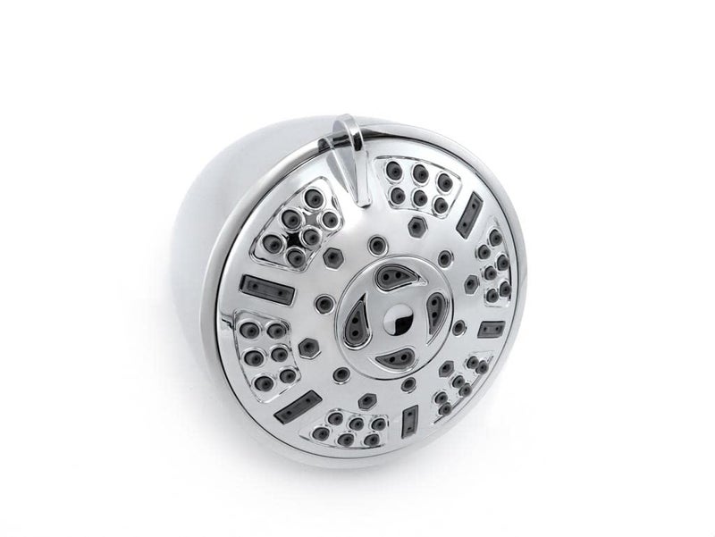 GOEKA Filter Shower Head 9Spray Multifunction Overhead Shower with WATER PURIFIER CARTRIDGE works best with Hard Water Softener Wallmount Polished Finish Chrome ABS - Image 2