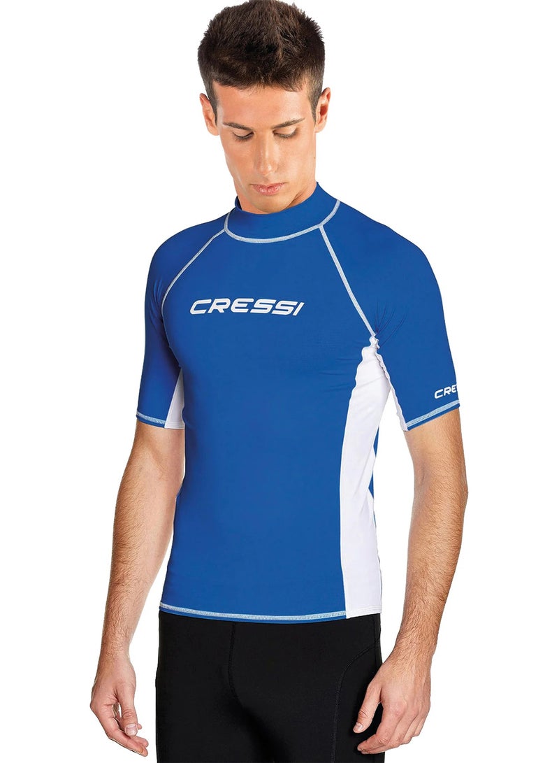 Cressi Rashguard Short Sleeves Blue Men - Image 1