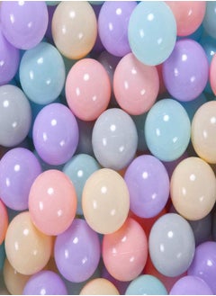 Gogoso Ball Pit Balls 100Pcs 2.15Inch For Toddlers Baby - Muti-Color Plastic Balls For Ball Pit Play Tent Playhouse Pool Birthday Party Decoration  - Image 1