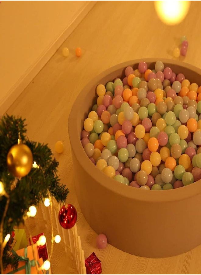 Gogoso Ball Pit Balls 100Pcs 2.15Inch For Toddlers Baby - Muti-Color Plastic Balls For Ball Pit Play Tent Playhouse Pool Birthday Party Decoration  - Image 2