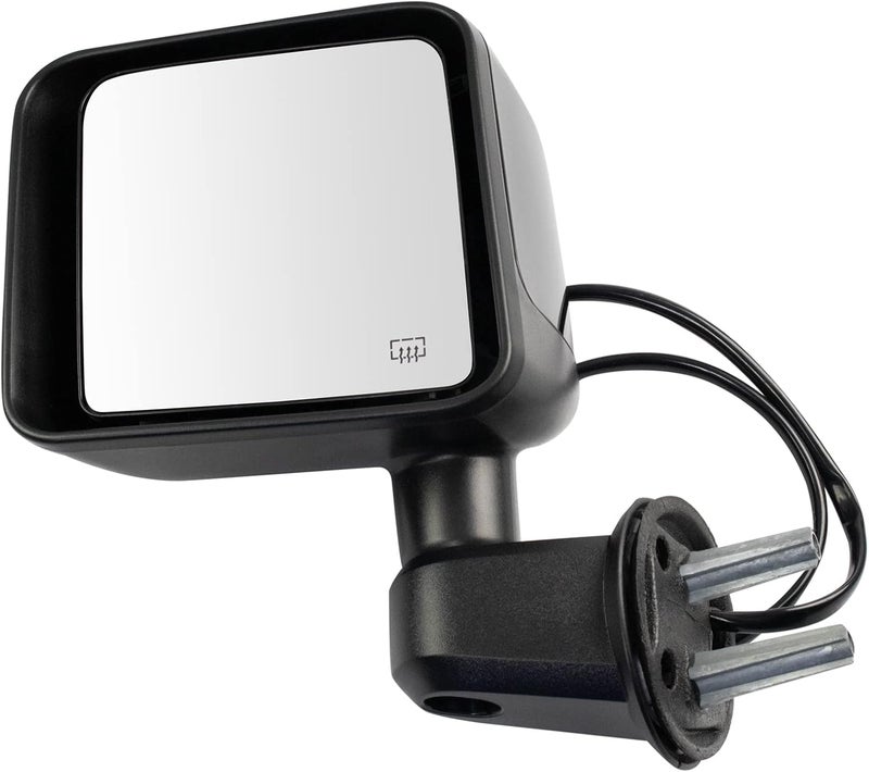 TRQ Left Mirror Drivers Side Compatible with 2015-2017 Jeep Wrangler CH1320393 - Image 1