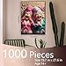 Tucocoo Old Woman Doing Maintenance Jigsaw Puzzles 1000 Piece for Adult Grandma Lady Love Beauty Puzzles Family Activity Perfect for Game Night Intellectual Decompressing Fun Family Game - Image 4