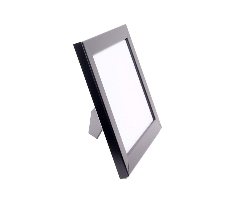 Creative Picture Frames CreativePF [DL8.5x11bk-b] Satin Black Double Business License Frame with Two 3x8.5-inch Opening Mat Including Easel Stand and Wall Hangers - Image 3