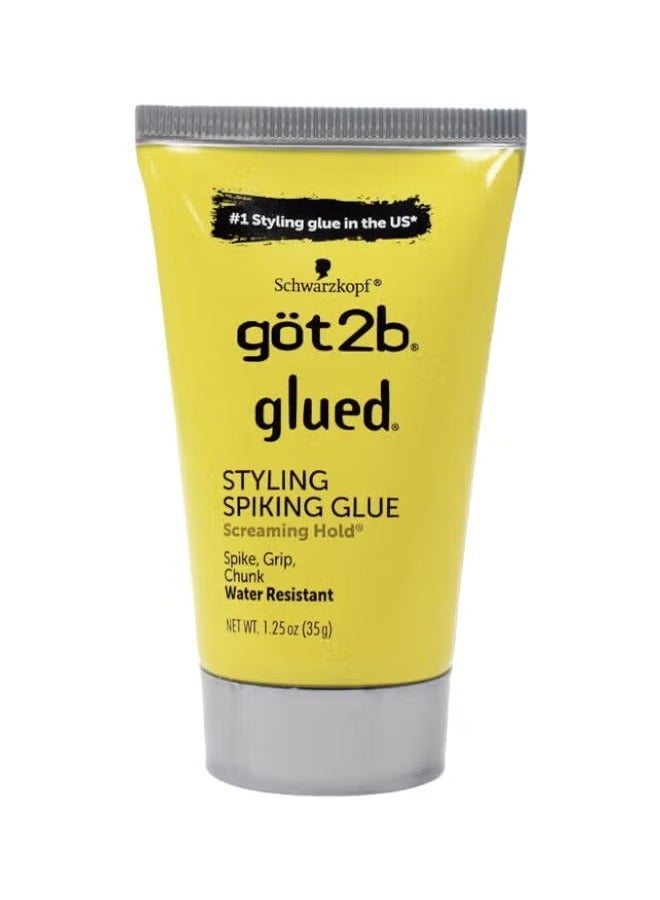 Got2b Glow Tonic Exfoliating Toner 5% Glycolic Acid Clear 100ml+Glued Styling Spiking Glue Water Resistant 35gm - Image 3