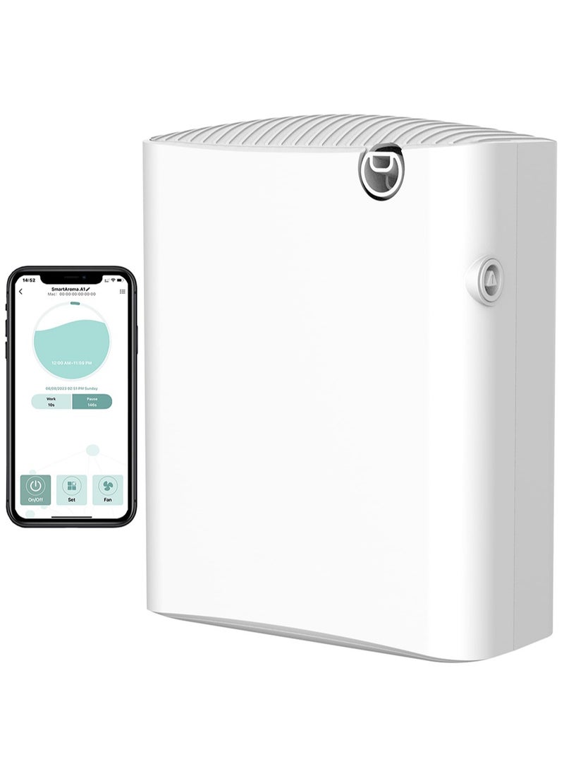 EzzySo - Smart Scent Air Machine with Nebulizing, Professional Waterless Essential Oil Diffuser 300ML, Aroma Diffuser,Air Purifier,HVAC Scent Diffuser for Essential Oils for Room,Office,Spa - Image 1