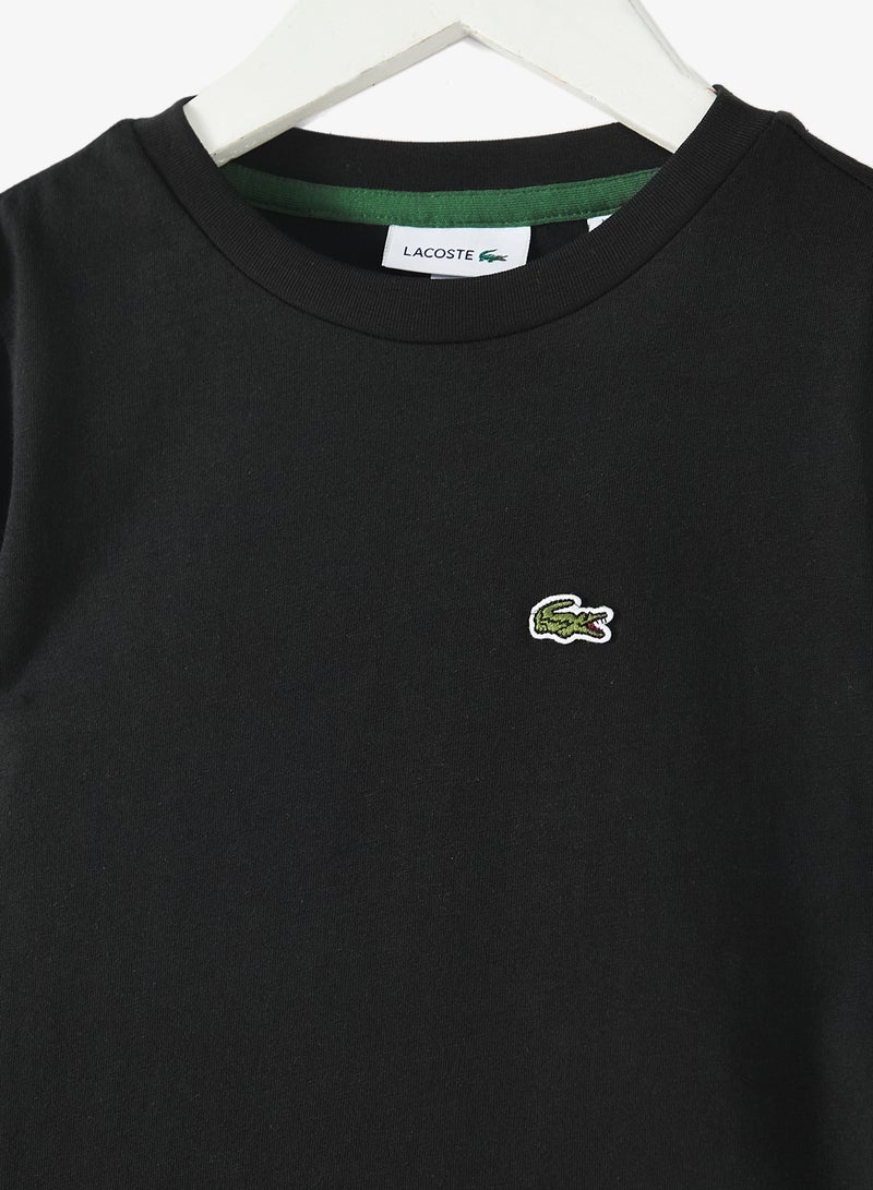 LACOSTE Kids Logo Crew Neck T-Shirt - Image 3