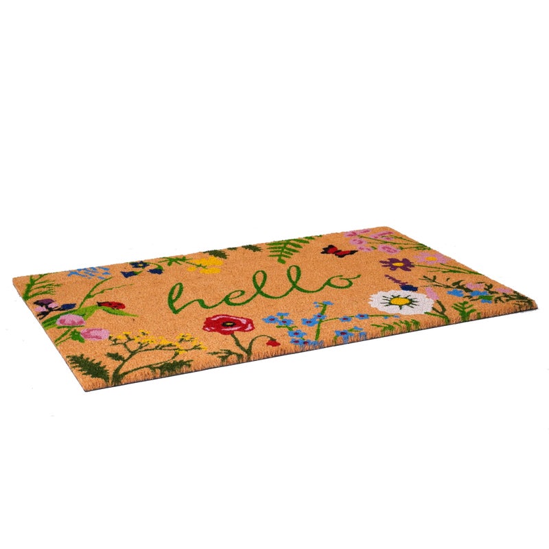 Calloway Mills AZ105992436 Floral Hello Doormat, 24" x 36", Multicolor - Image 5