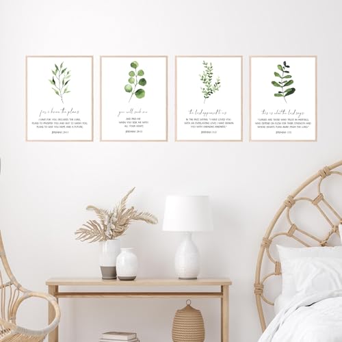 Insire Christian Decor for Wall, Wall Art Poster, Jeremiah 29 11 Wall Decor - Unframed (8x10) - Image 3