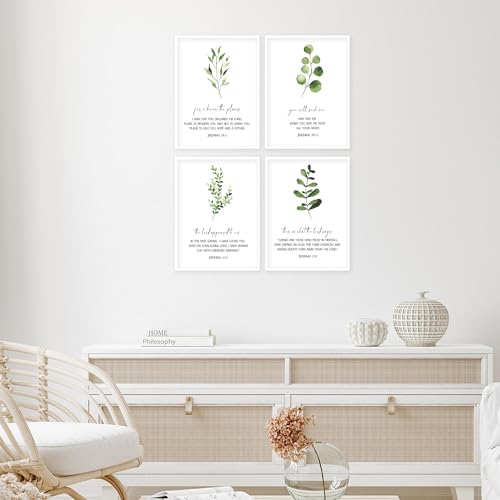 Insire Christian Decor for Wall, Wall Art Poster, Jeremiah 29 11 Wall Decor - Unframed (8x10) - Image 4