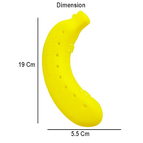 PARTEET Kitchenware Plastic Banana Storage Plastic Case Cover and Plastic Container (Pack of 4- Multicolor) - Image 3