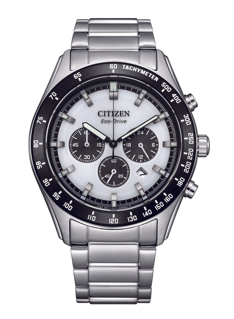 Citizen CA4674-58A Men’s  Watch – Stainless Steel, Silver Dial - Image 1