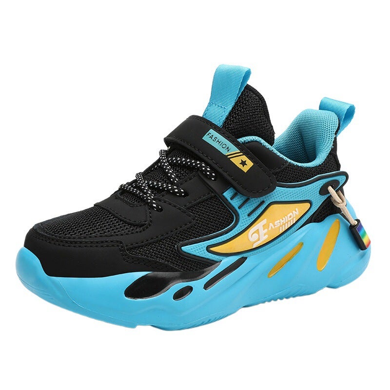 Mesh Sneakers Lightweight Flexible Sole Walking Shoes For Kids Indoor And Outdoor Activities - Image 3