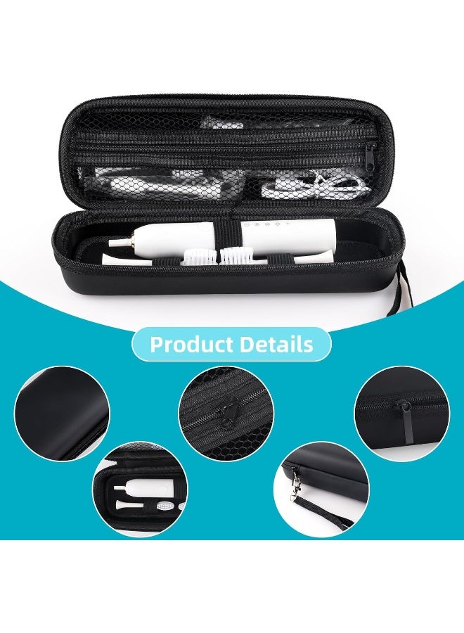 Fowecelt Electric Toothbrush Travel Case for OralB Pro 1000 1500 5000 7000 6000 Portable Travel Toothbrush Carrying Bag - Image 3