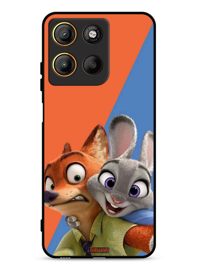 Tolwak Motorola Moto G15 Protective Case Cover Best Friends