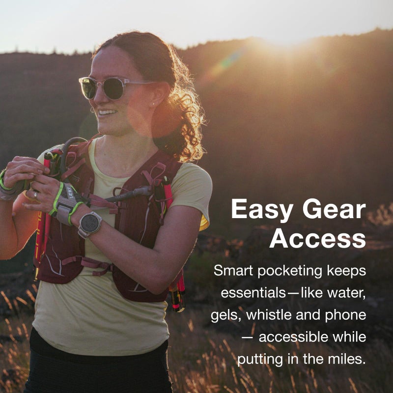 Osprey Dyna 1.5L Women's Running Hydration Vest with Hydraulics Reservoir, Kakio Pink, Large - Image 5