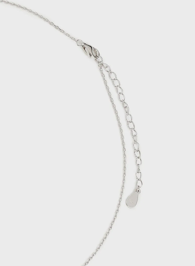 MOMNT Lariat Stones Necklace