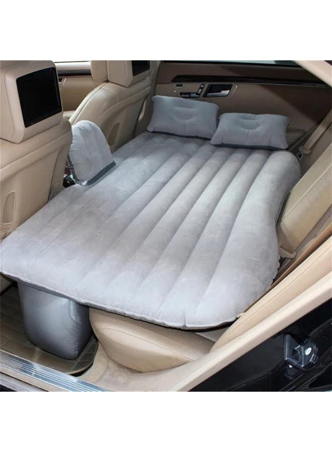 Onirii Car Inflatable Mattress, Rear Seat Sleeping Mat, Outdoor Camping Inflatable Mattress, Multifunctional SUV Car Inflatable Mattress Product Name: Car Inflatable Mattress Product Specifications: Standard Split-Type Round Shoulder Mattress Material: Flocked Suitable Season: All Seasons Instructions for Use 1. Open the large air valve 2. Pre-inflate 3. Tighten the air stop valve 4. Pressurize the air valve 5. After inflation, tighten the cap and flatten the air valve. - Image 1