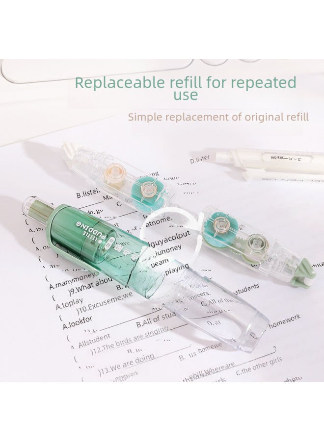 Changli High-looking Point Glue Point-shaped Double-sided Adhesive Correction Tape Double-sided Adhesive For Students With Large Capacity Pen Journal - Image 4