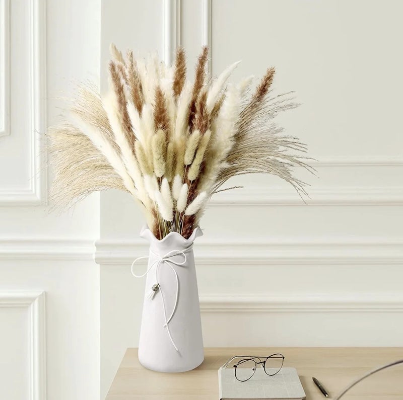Bluejw Boho Dried Flower Bouquet - Natural Dried Plants for Home Decor, Everlasting Flower Arrangement Material, Rustic Decoration - Image 5