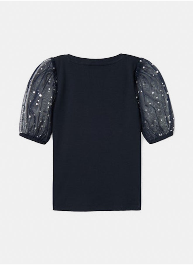 NAME IT name it Girls Raya Slim Top  - Image 3