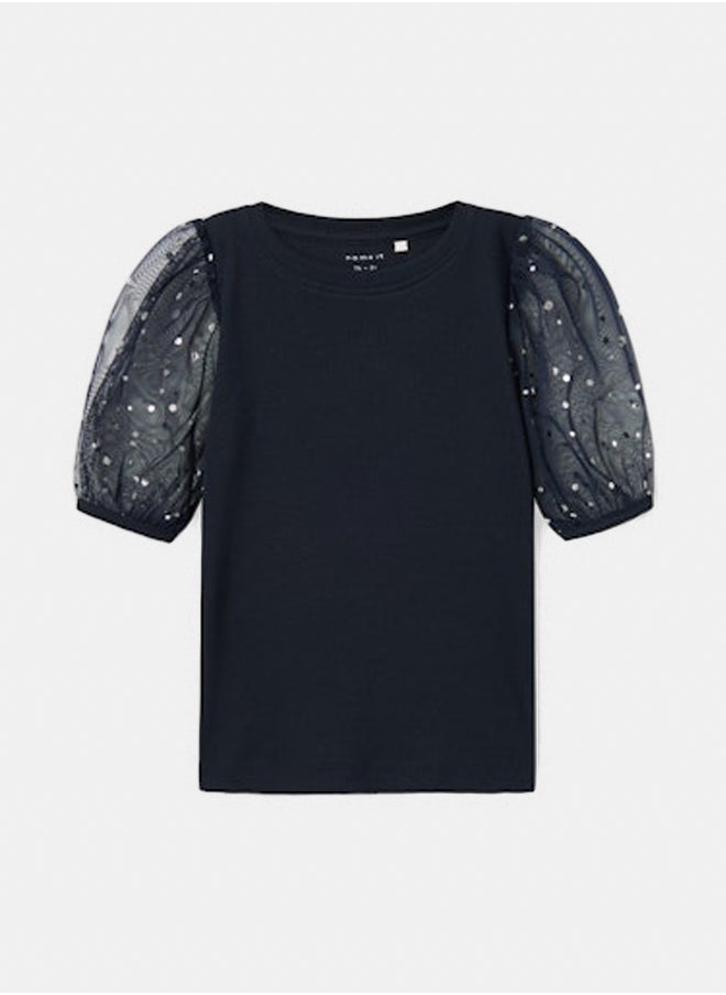 NAME IT name it Girls Raya Slim Top  - Image 4