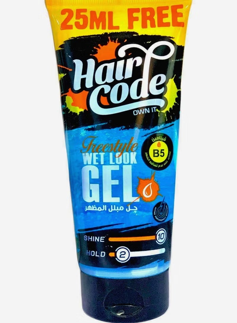 Hair Code Wet Look Gel 250ml