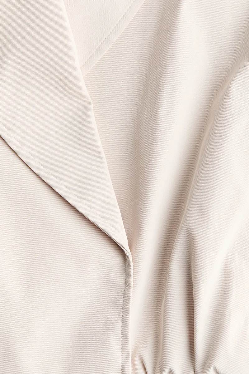H&M  Shawl-collared twill jacket for Women | Best Price UAE