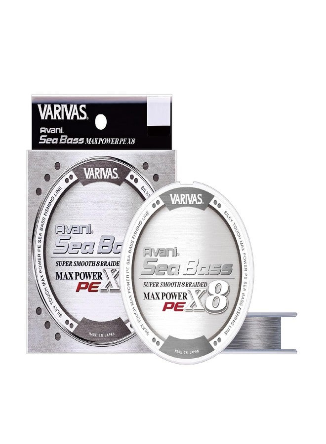 VARIVAS Avani Sea Bass Max Power PE x8 (Stealth Gray, 150m, 16.7 lb (#0.8)) - Image 2