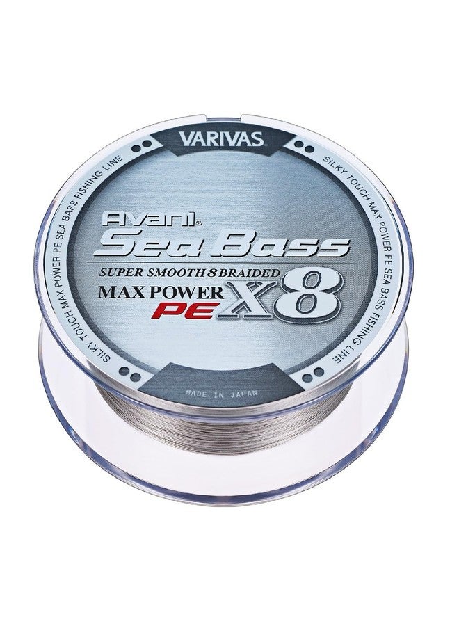 VARIVAS Avani Sea Bass Max Power PE x8 (Stealth Gray, 150m, 16.7 lb (#0.8)) - Image 1